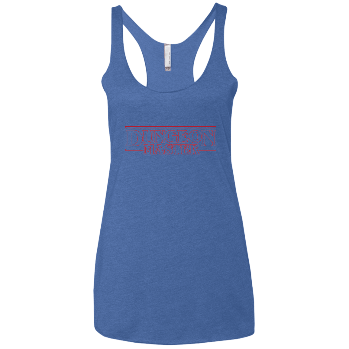 T-Shirts Vintage Royal / X-Small Dungeon Master Women's Triblend Racerback Tank