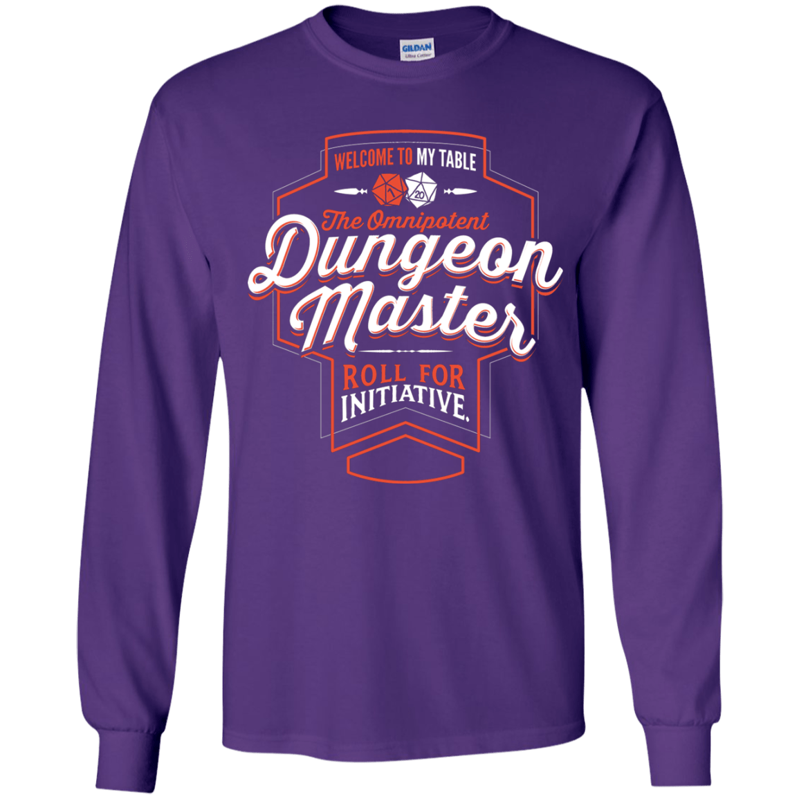 T-Shirts Purple / YS Dungeon Master Youth Long Sleeve T-Shirt