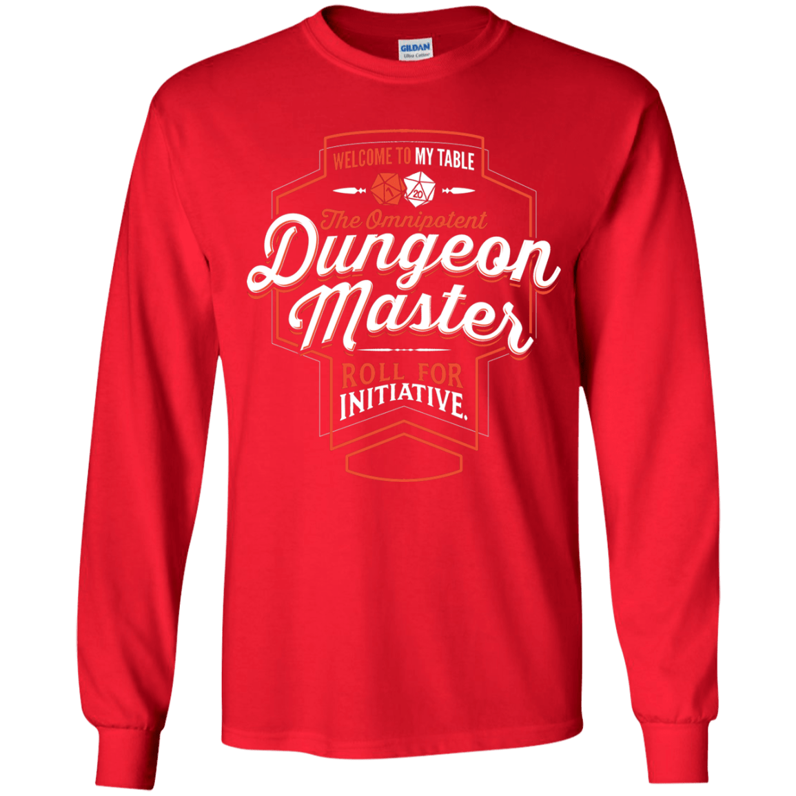 T-Shirts Red / YS Dungeon Master Youth Long Sleeve T-Shirt