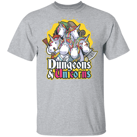 T-Shirts Sport Grey / S Dungeons And Unicorns T-Shirt