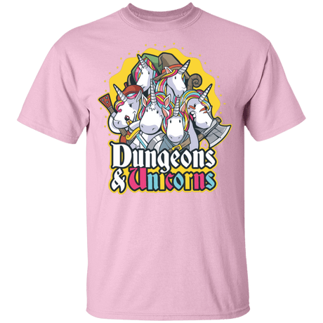 T-Shirts Light Pink / YXS Dungeons And Unicorns Youth T-Shirt