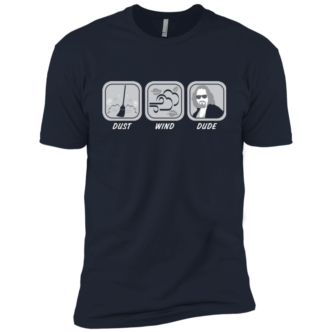 T-Shirts Midnight Navy / YXS Dust Wind Dude Boys Premium T-Shirt
