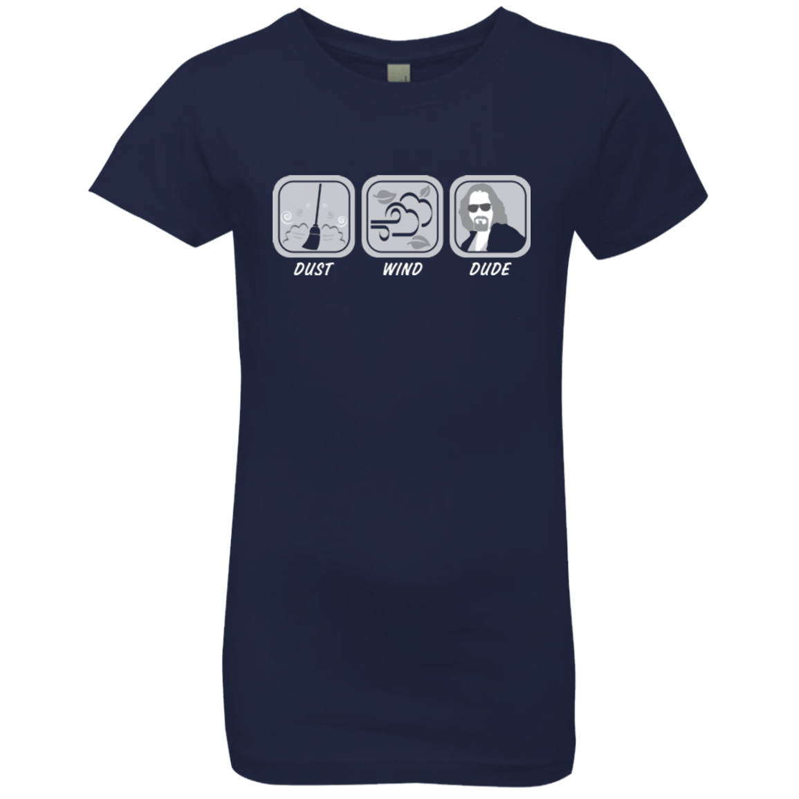 T-Shirts Midnight Navy / YXS Dust Wind Dude Girls Premium T-Shirt