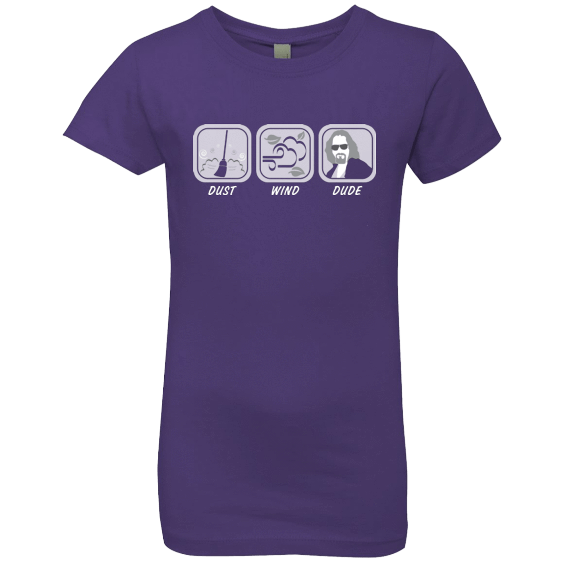 T-Shirts Purple Rush / YXS Dust Wind Dude Girls Premium T-Shirt