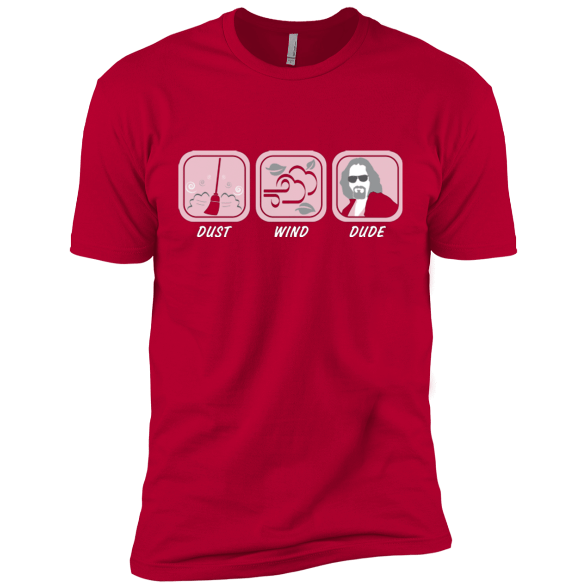 T-Shirts Red / X-Small Dust Wind Dude Men's Premium T-Shirt