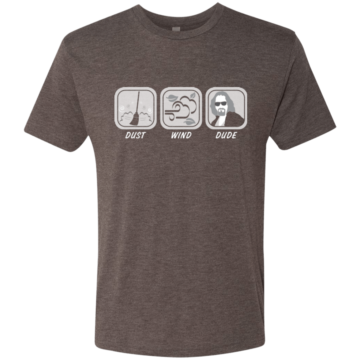 T-Shirts Macchiato / Small Dust Wind Dude Men's Triblend T-Shirt