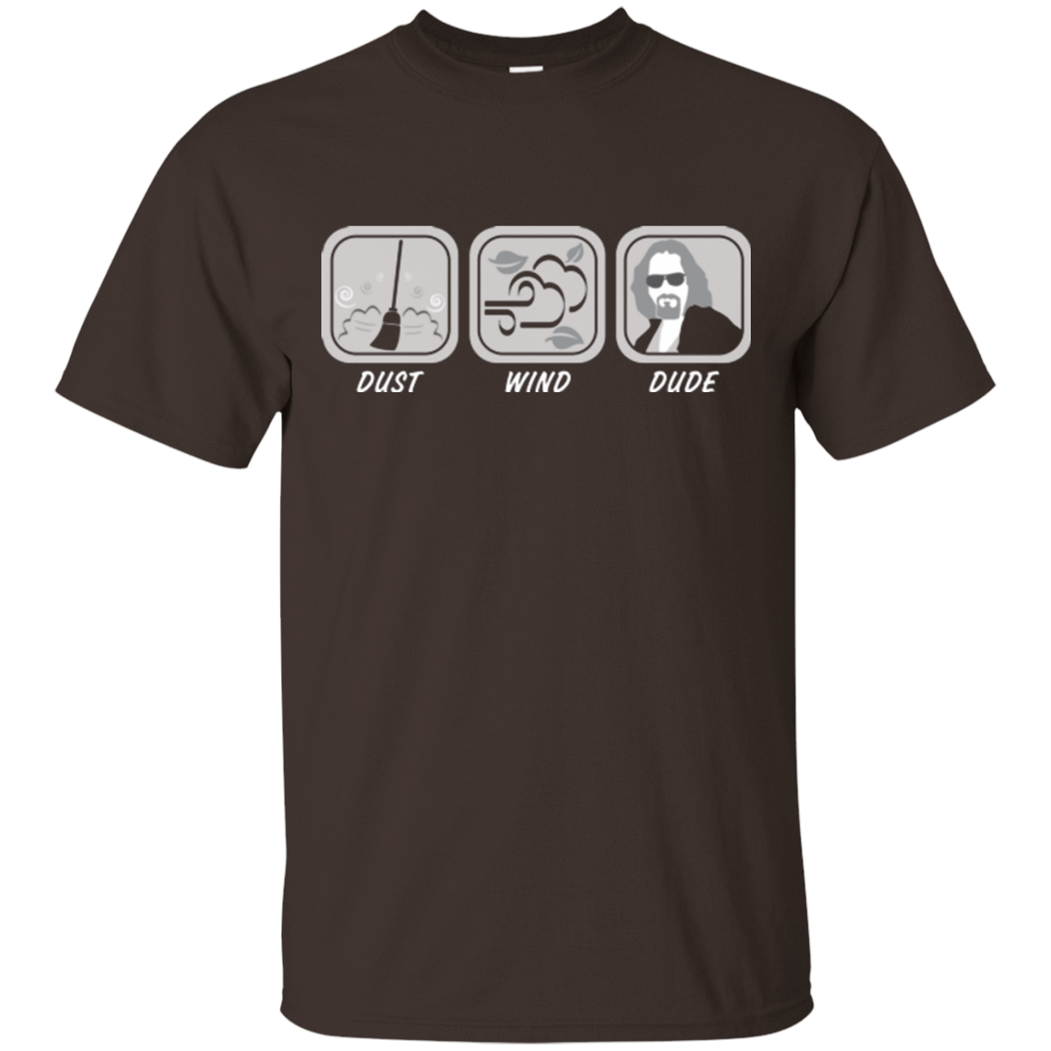 T-Shirts Dark Chocolate / Small Dust Wind Dude T-Shirt