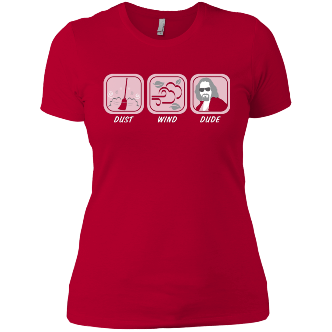 T-Shirts Red / X-Small Dust Wind Dude Women's Premium T-Shirt
