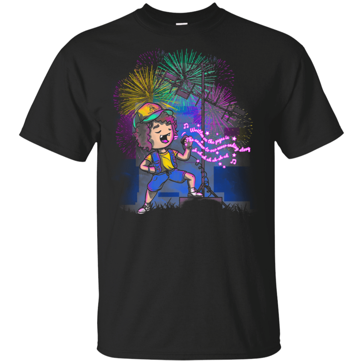 T-Shirts Black / S Dusty Bun T-Shirt