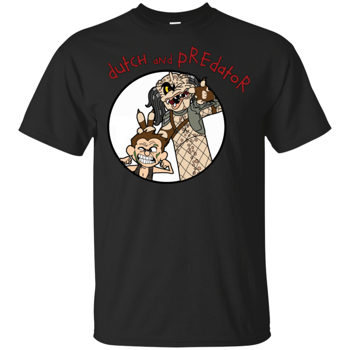T-Shirts Black / S Dutch and Predator T-Shirt