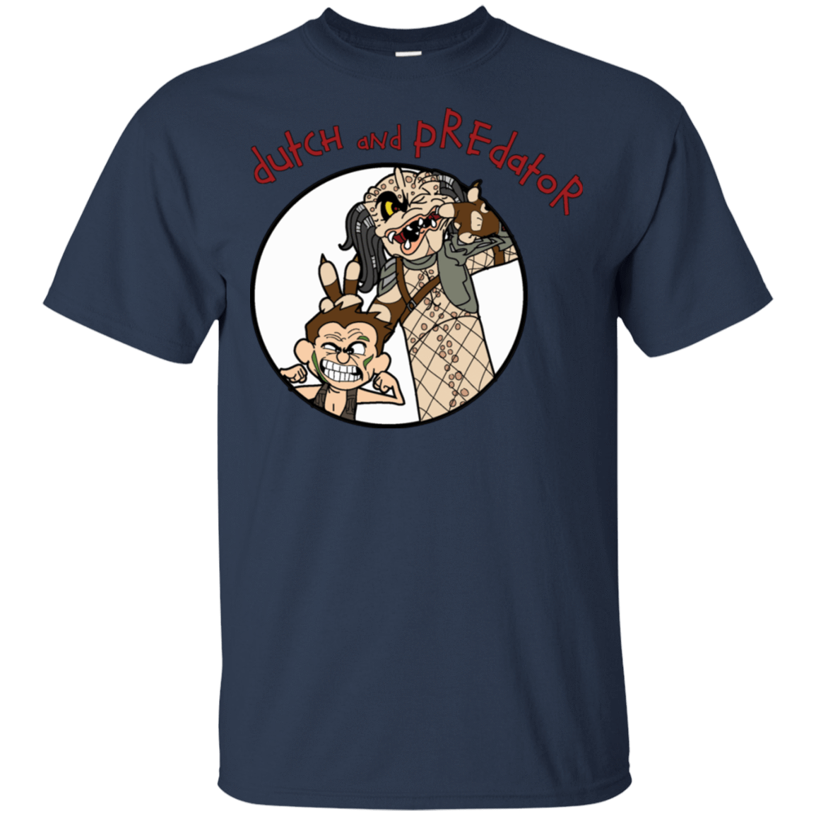 T-Shirts Navy / S Dutch and Predator T-Shirt