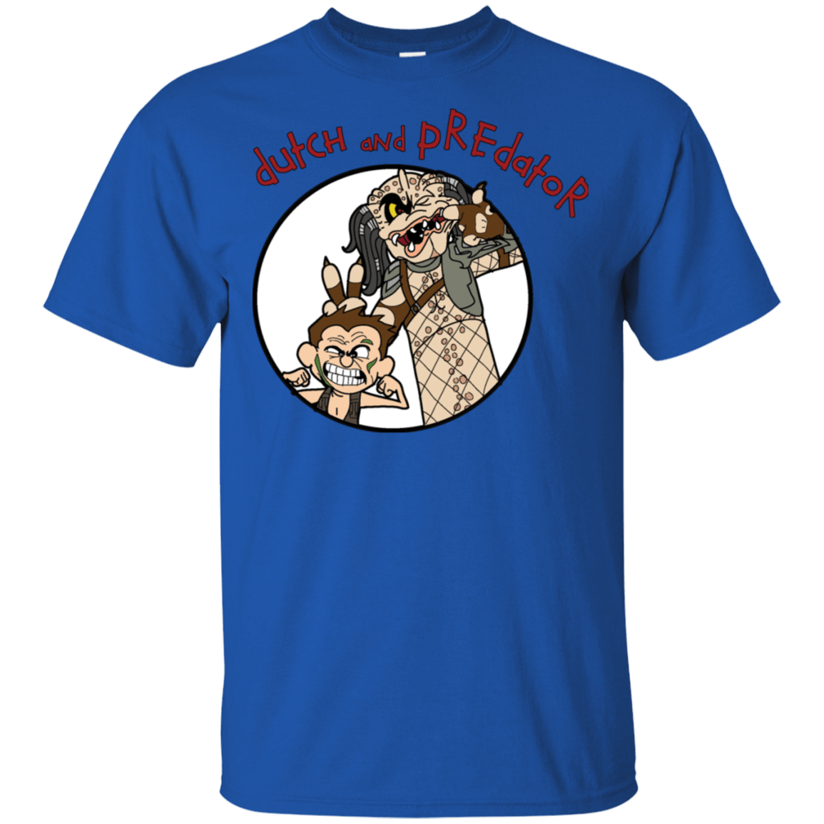 T-Shirts Royal / S Dutch and Predator T-Shirt