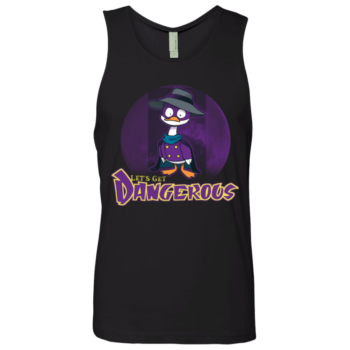 T-Shirts Black / Small DW Duck Men's Premium Tank Top