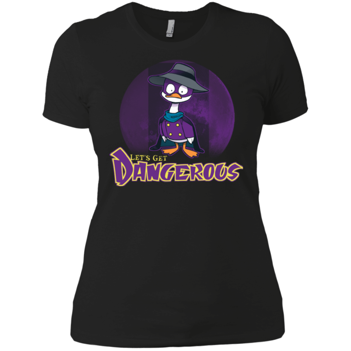 T-Shirts Black / X-Small DW Duck Women's Premium T-Shirt