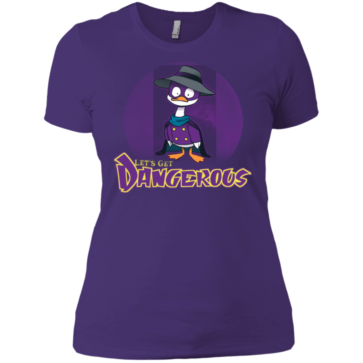 T-Shirts Purple / X-Small DW Duck Women's Premium T-Shirt