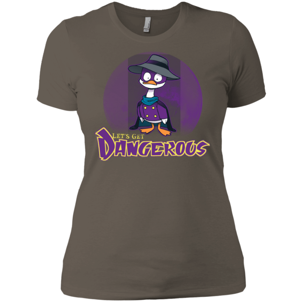 T-Shirts Warm Grey / X-Small DW Duck Women's Premium T-Shirt