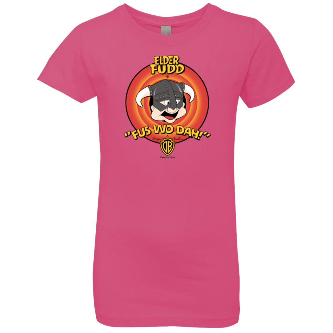 T-Shirts Hot Pink / YXS Dwagonborn Girls Premium T-Shirt