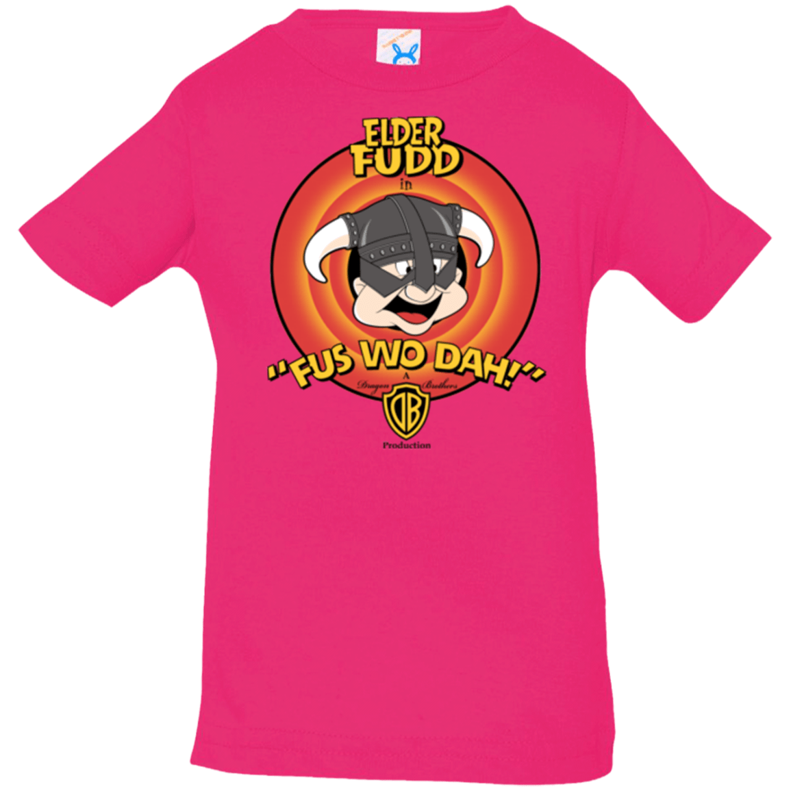 T-Shirts Hot Pink / 6 Months Dwagonborn Infant Premium T-Shirt