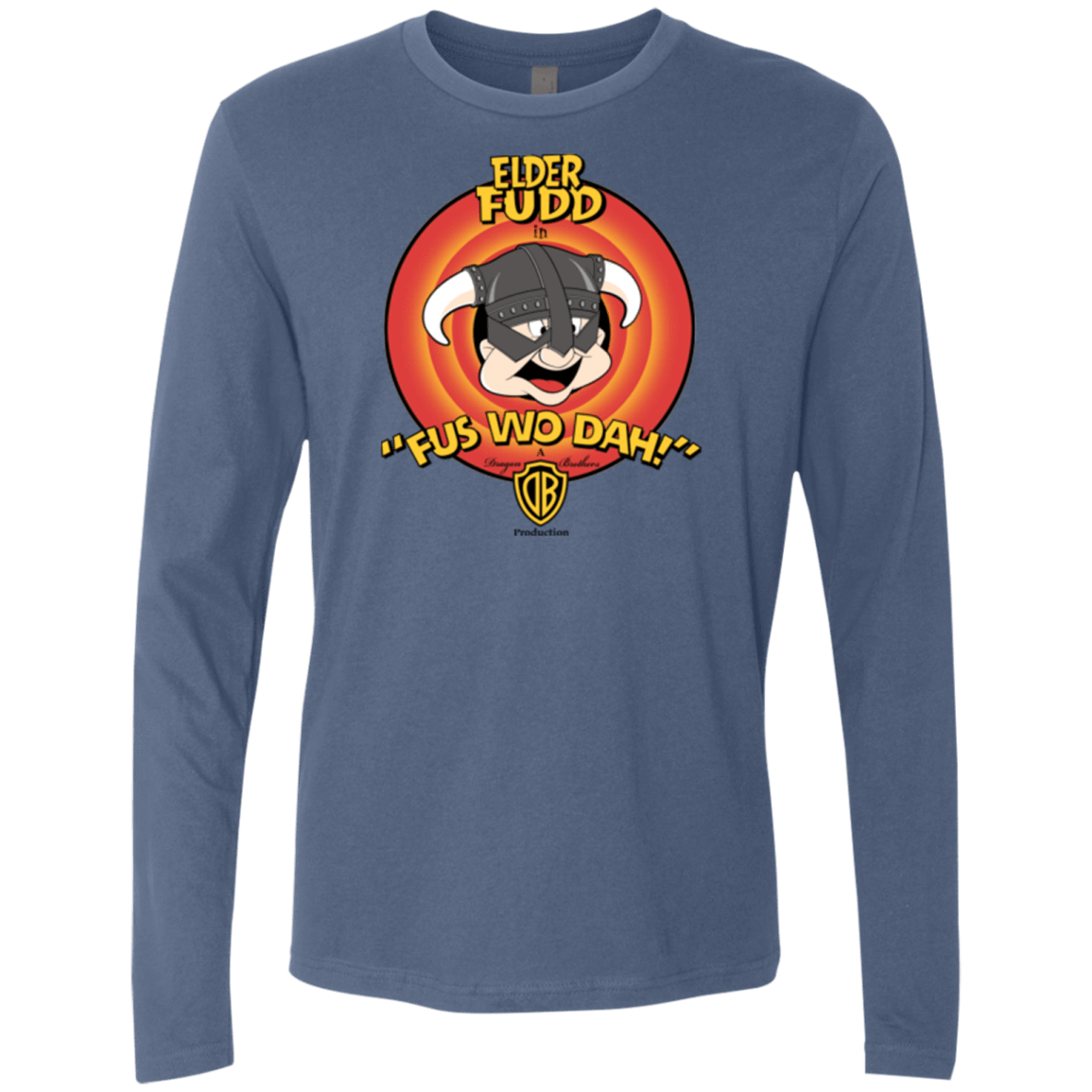 T-Shirts Indigo / Small Dwagonborn Men's Premium Long Sleeve