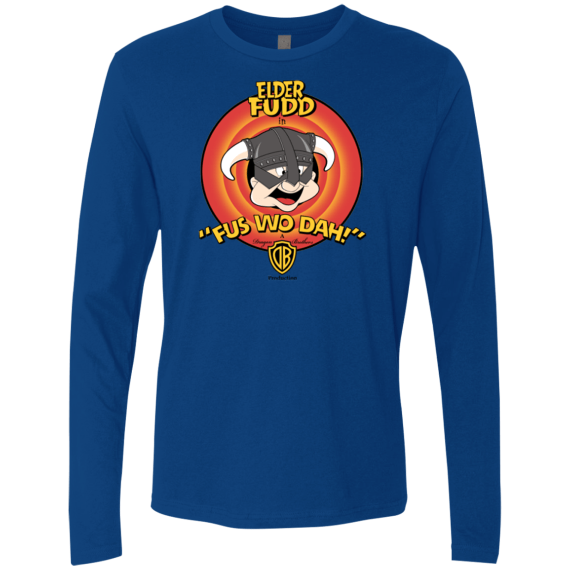 T-Shirts Royal / Small Dwagonborn Men's Premium Long Sleeve
