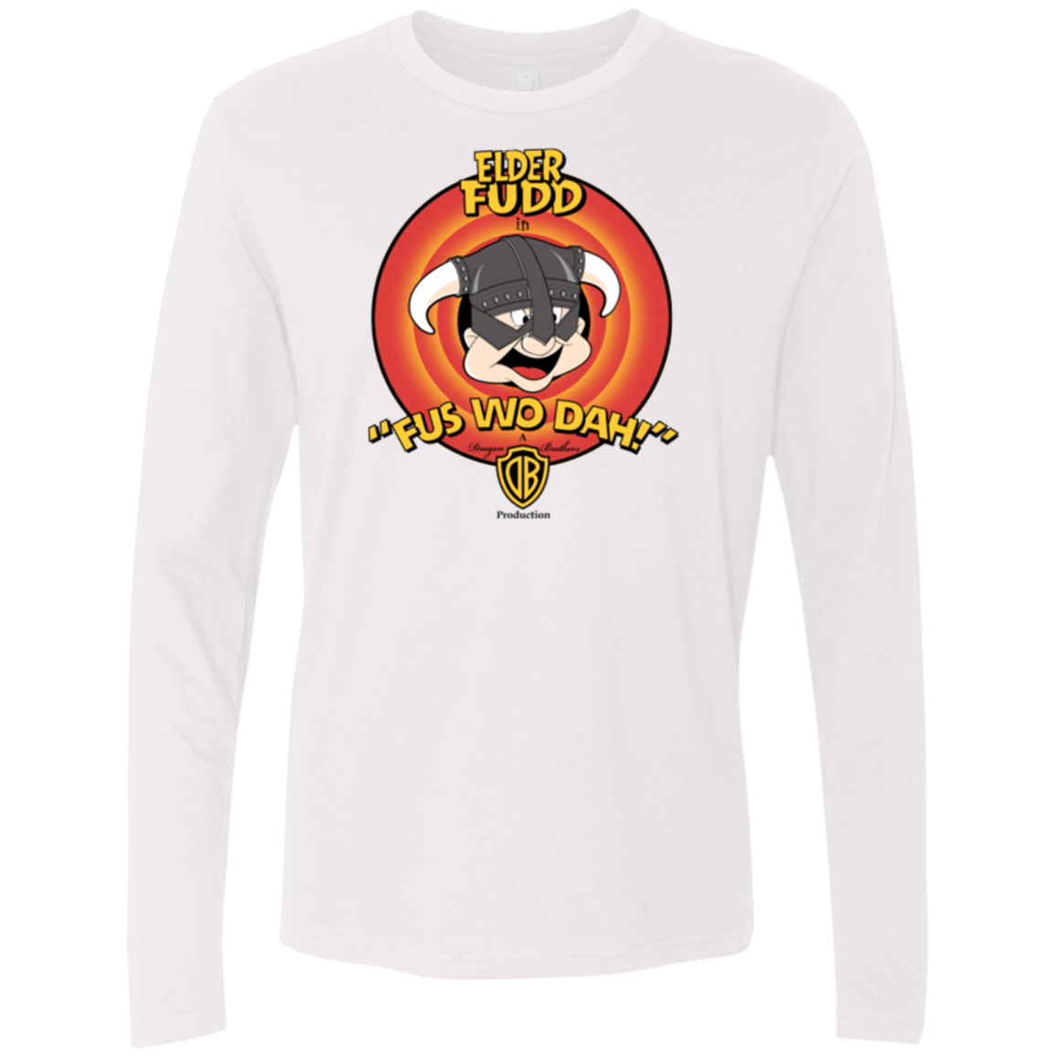 T-Shirts White / Small Dwagonborn Men's Premium Long Sleeve