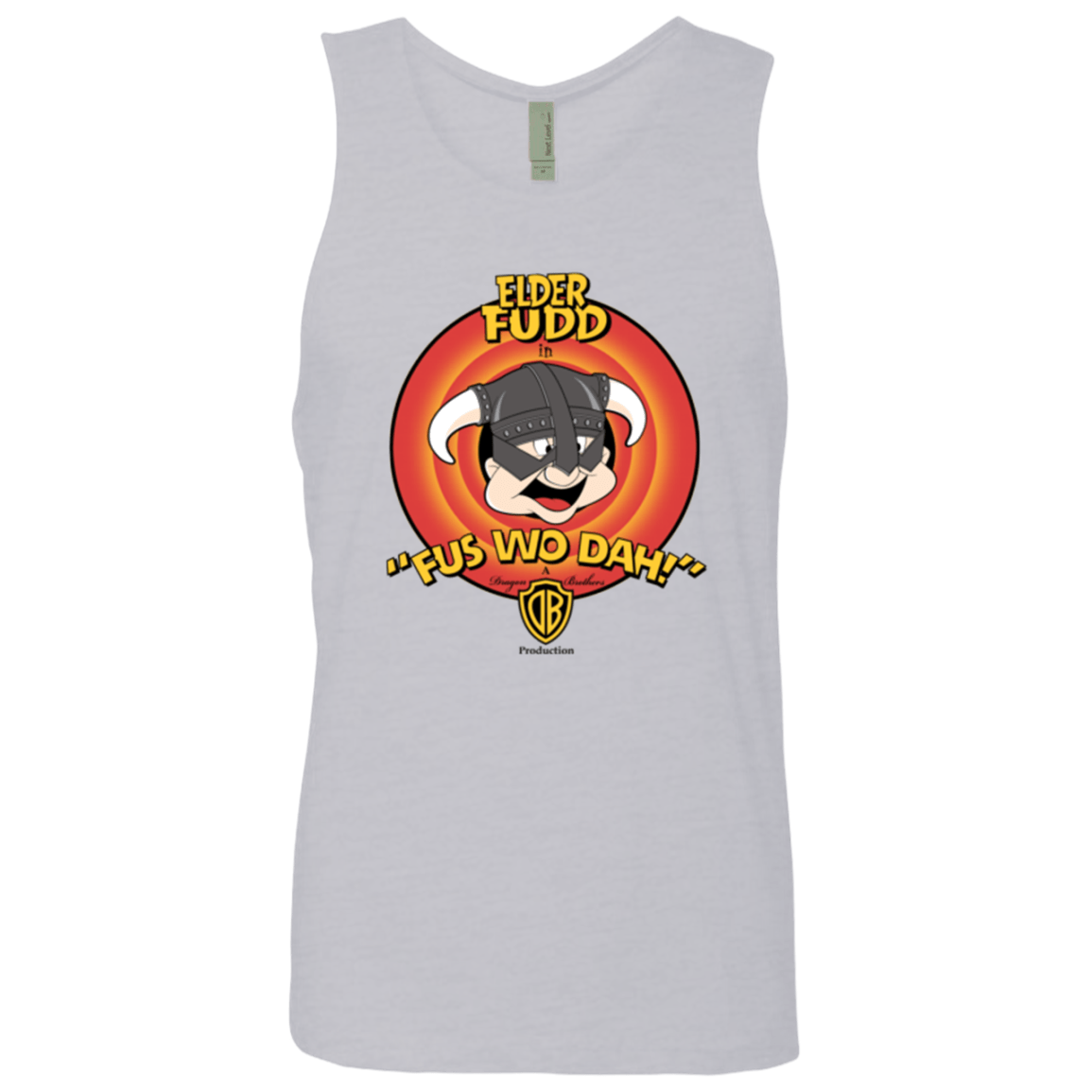 T-Shirts Heather Grey / Small Dwagonborn Men's Premium Tank Top