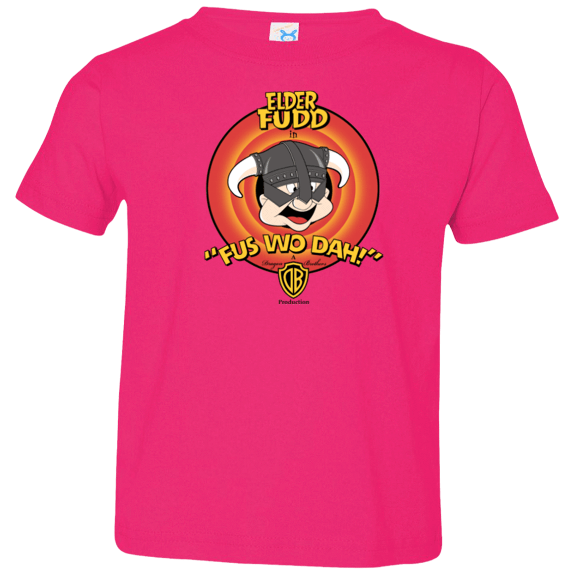 T-Shirts Hot Pink / 2T Dwagonborn Toddler Premium T-Shirt