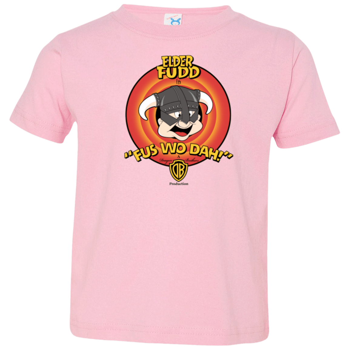T-Shirts Pink / 2T Dwagonborn Toddler Premium T-Shirt