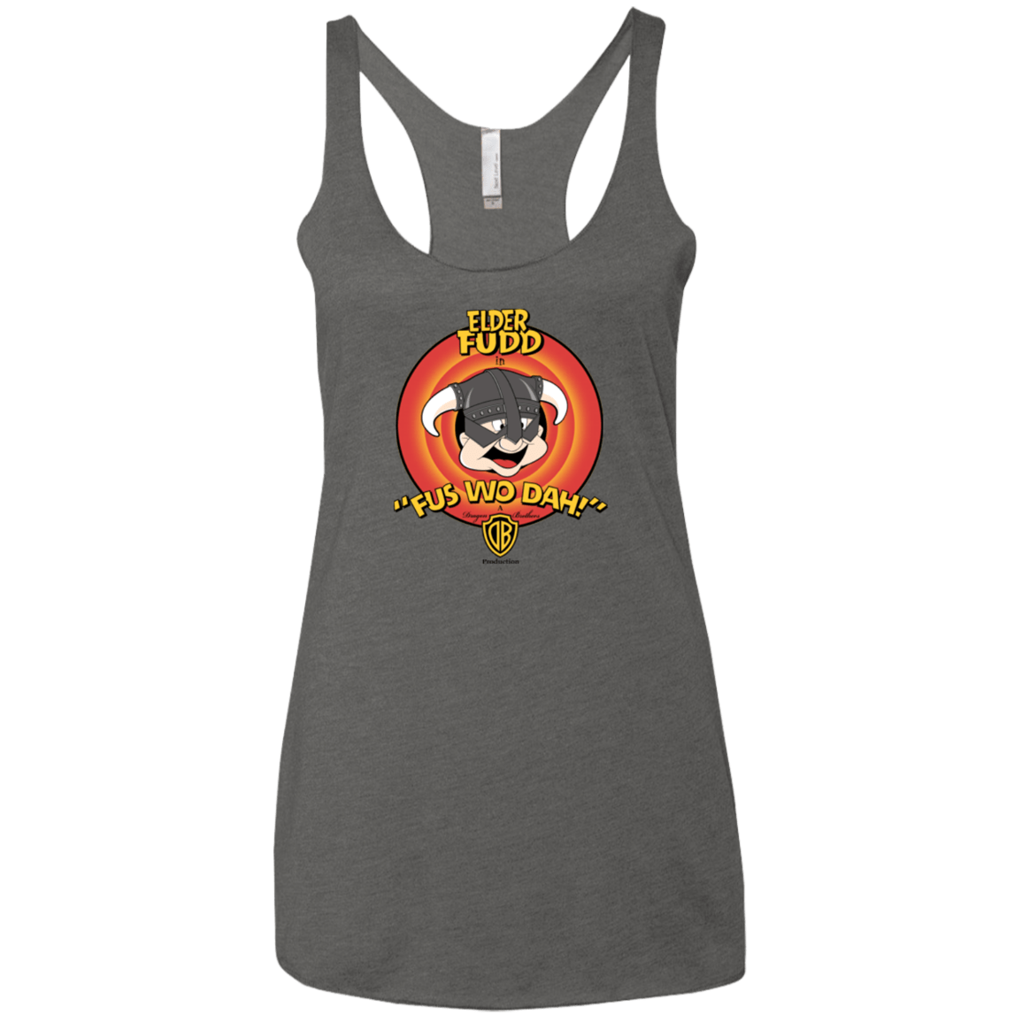 T-Shirts Premium Heather / X-Small Dwagonborn Women's Triblend Racerback Tank