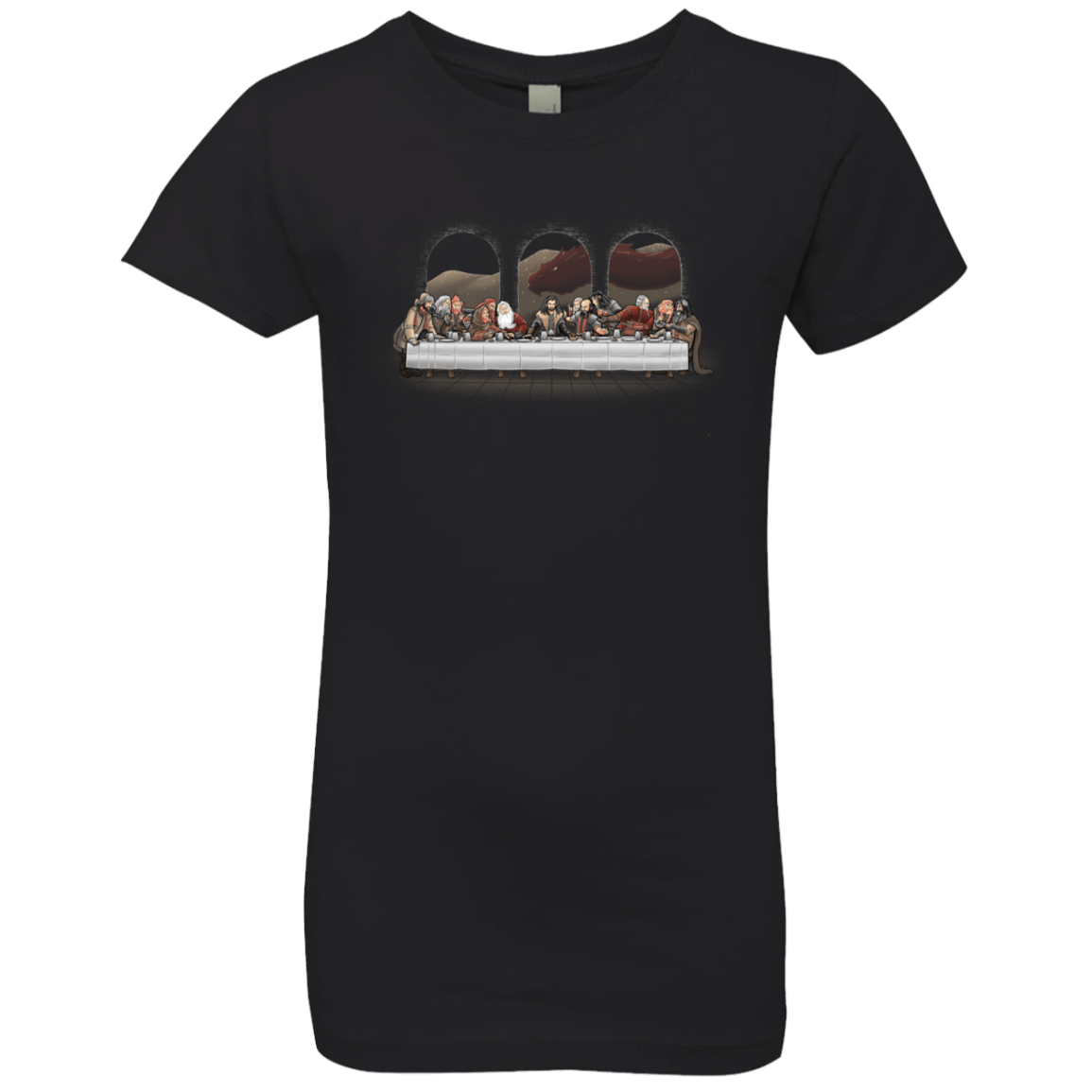 T-Shirts Black / YXS Dwarf Dinner Girls Premium T-Shirt