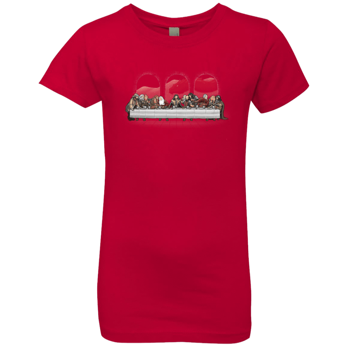 T-Shirts Red / YXS Dwarf Dinner Girls Premium T-Shirt