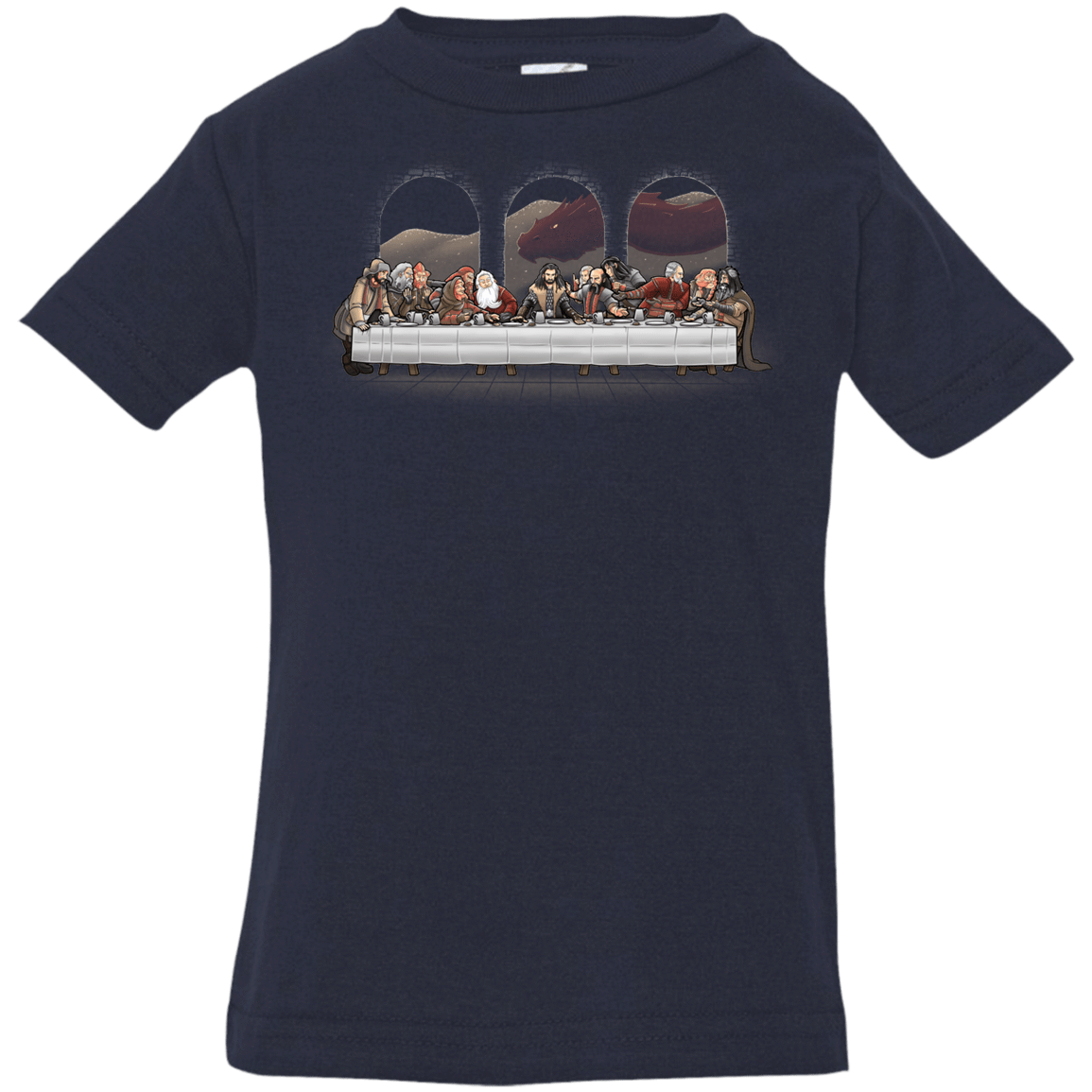 T-Shirts Navy / 6 Months Dwarf Dinner Infant Premium T-Shirt