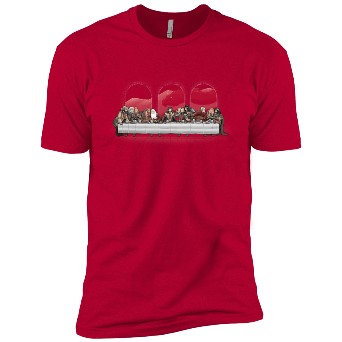 T-Shirts Red / X-Small Dwarf Dinner Men's Premium T-Shirt
