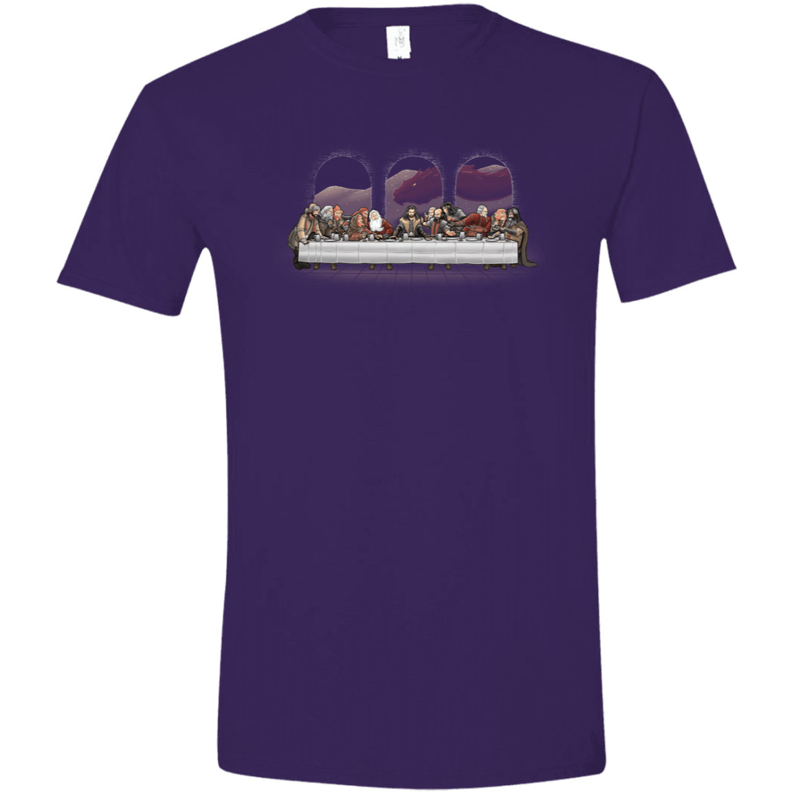 T-Shirts Purple / S Dwarf Dinner Men's Semi-Fitted Softstyle