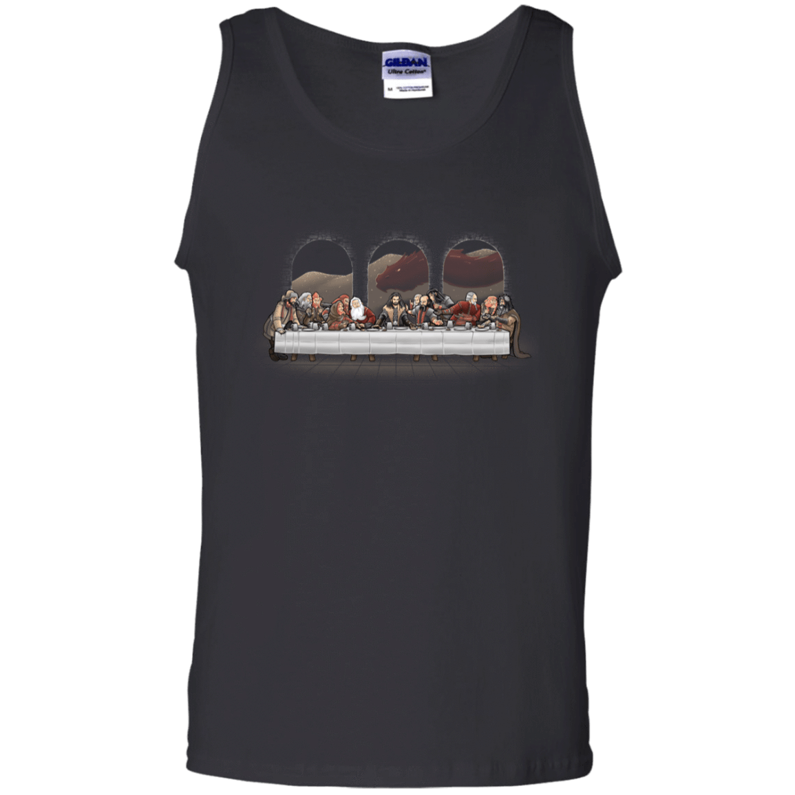 T-Shirts Black / S Dwarf Dinner Men's Tank Top