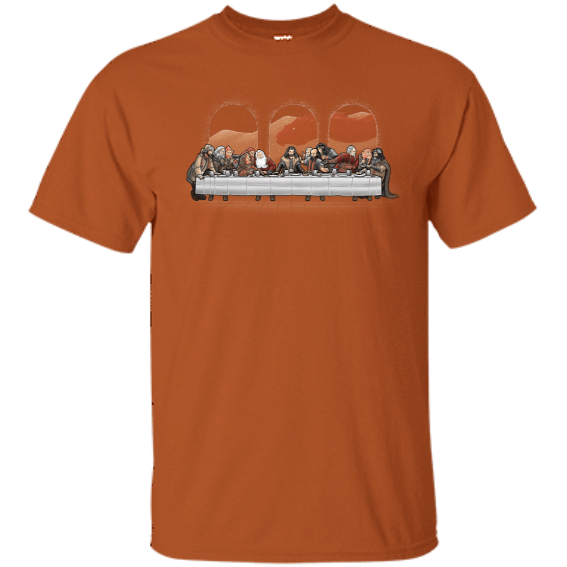 T-Shirts Texas Orange / S Dwarf Dinner T-Shirt