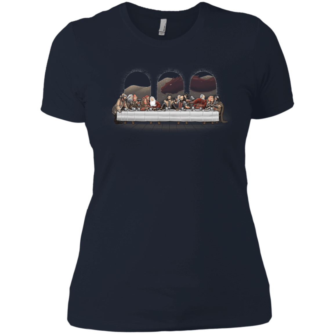 T-Shirts Midnight Navy / X-Small Dwarf Dinner Women's Premium T-Shirt