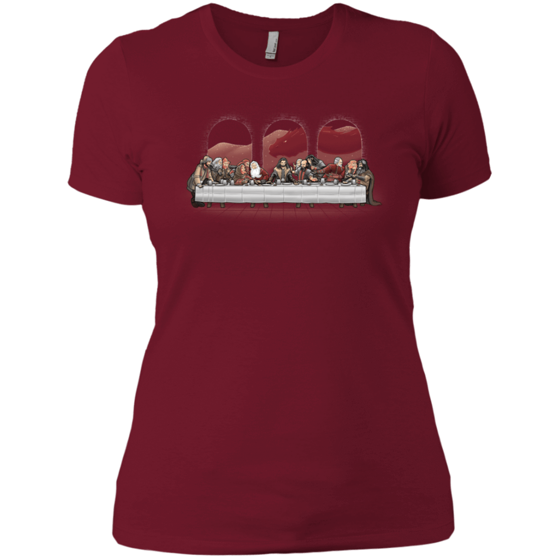 T-Shirts Scarlet / S Dwarf Dinner Women's Premium T-Shirt