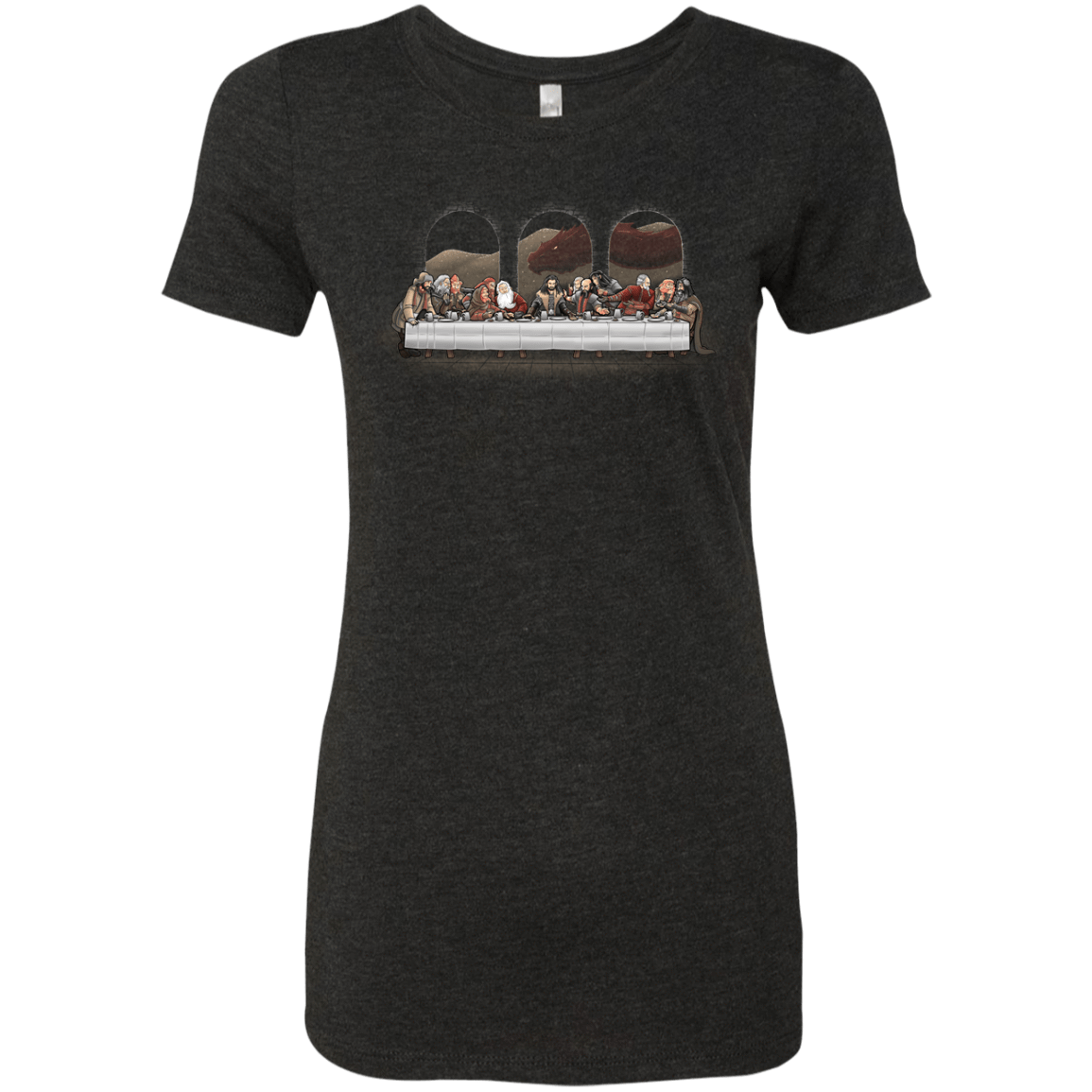 T-Shirts Vintage Black / S Dwarf Dinner Women's Triblend T-Shirt