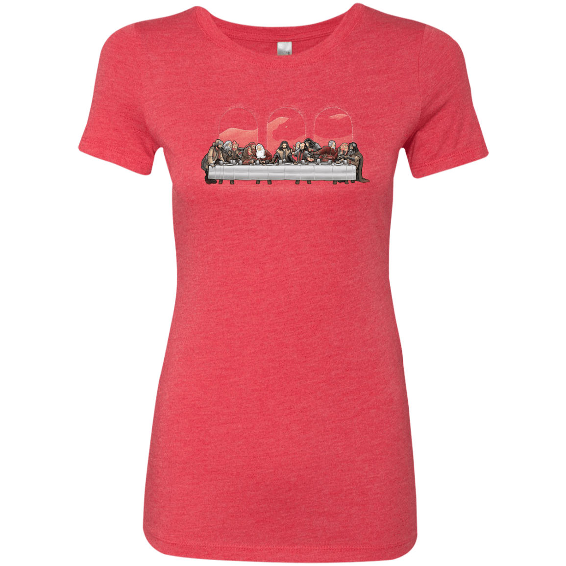 T-Shirts Vintage Red / S Dwarf Dinner Women's Triblend T-Shirt