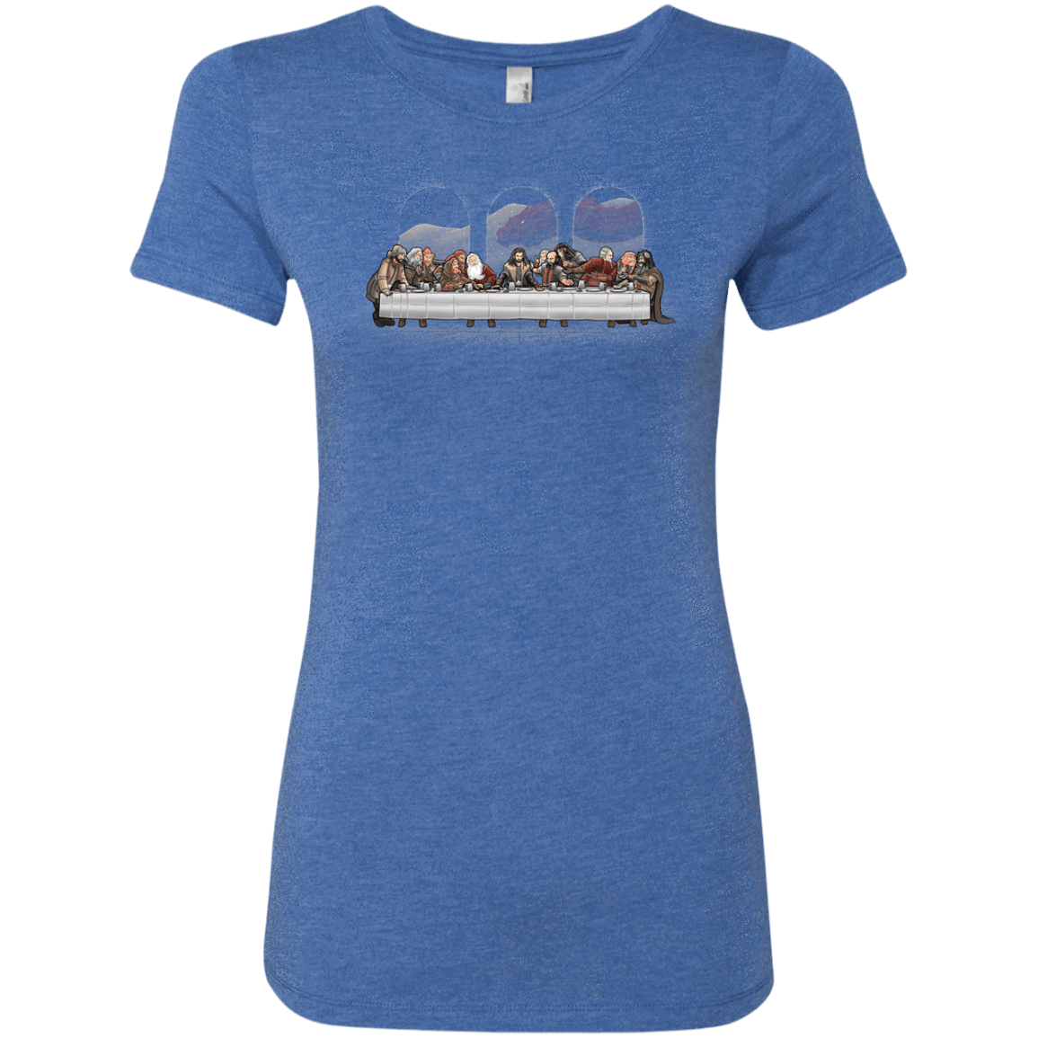 T-Shirts Vintage Royal / S Dwarf Dinner Women's Triblend T-Shirt