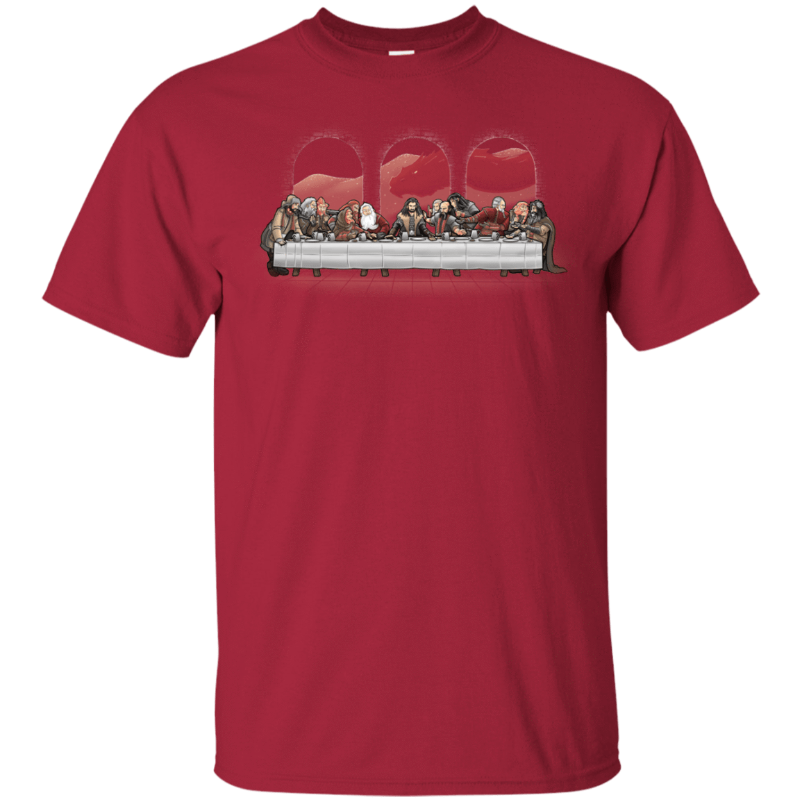 T-Shirts Cardinal / YXS Dwarf Dinner Youth T-Shirt