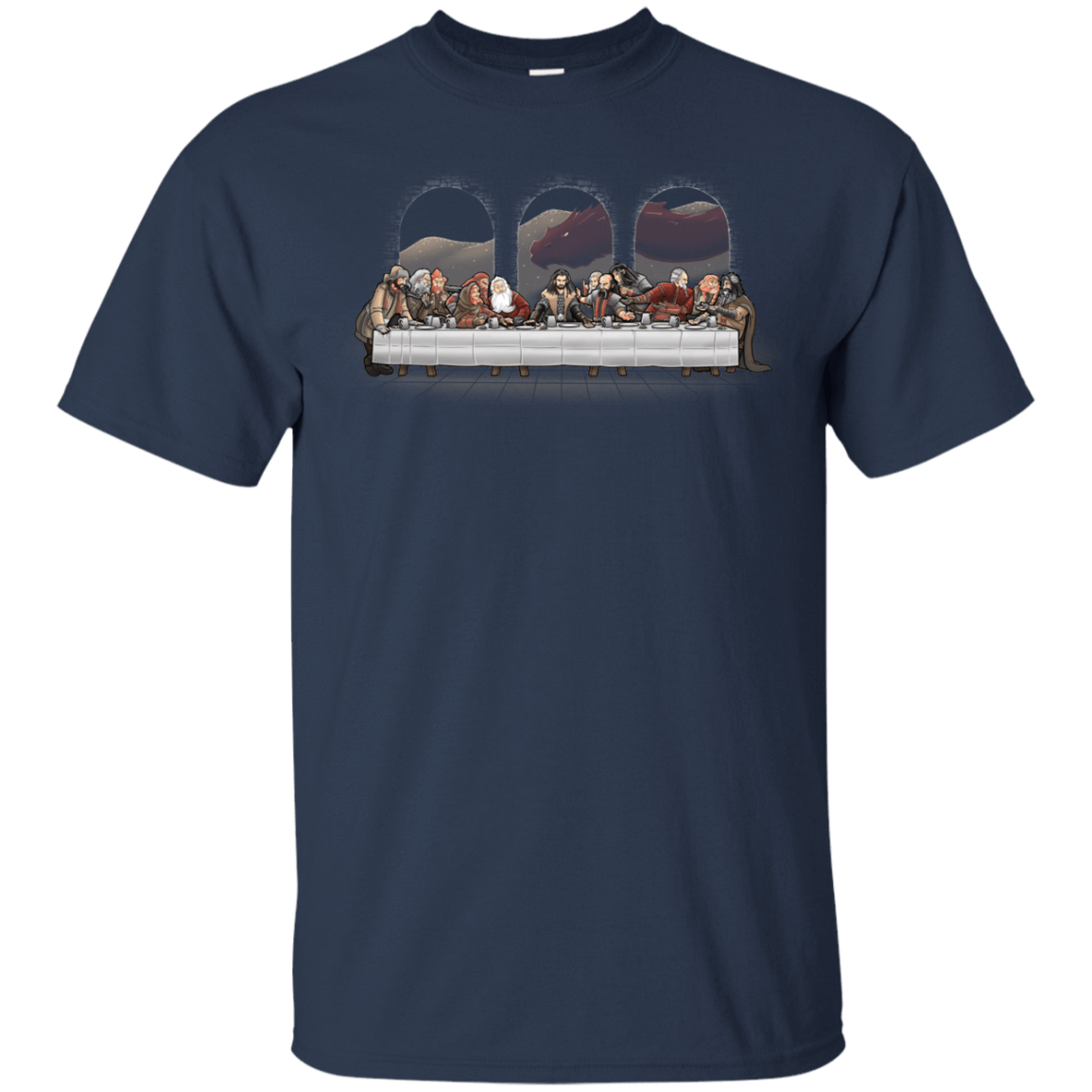 T-Shirts Navy / YXS Dwarf Dinner Youth T-Shirt