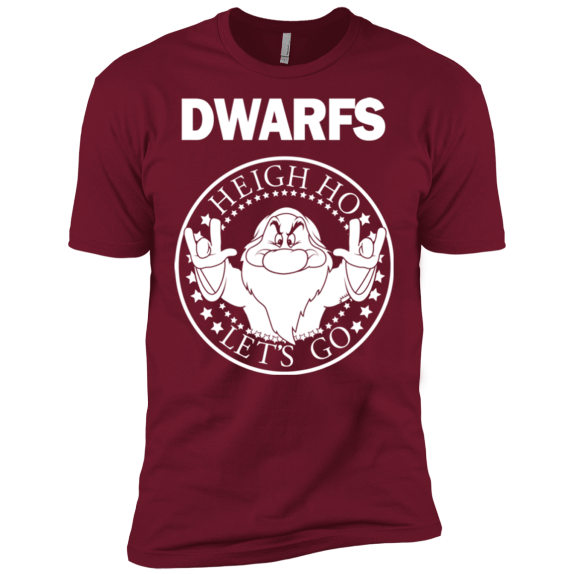 T-Shirts Cardinal / X-Small Dwarfs Men's Premium T-Shirt