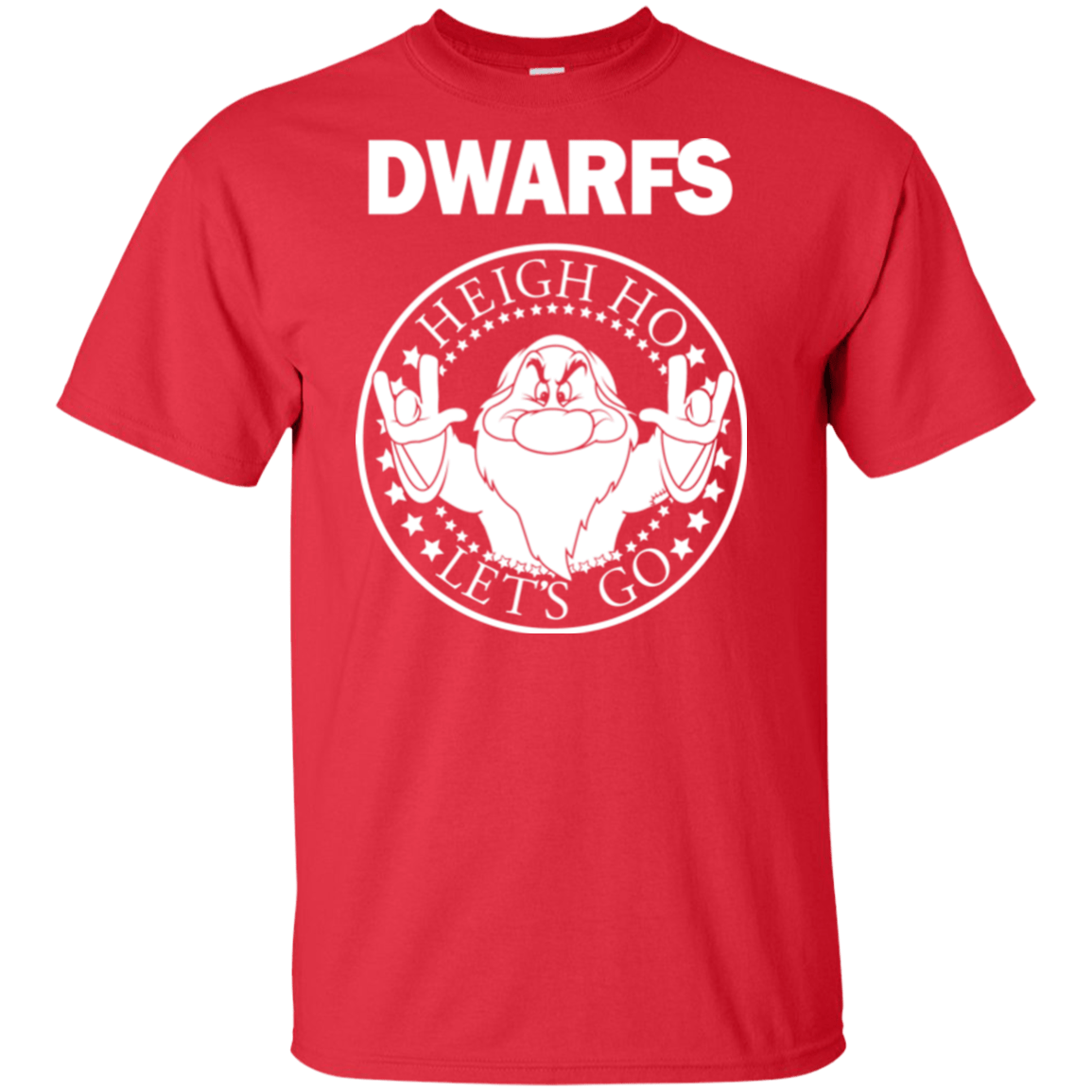 T-Shirts Red / XLT Dwarfs Tall T-Shirt