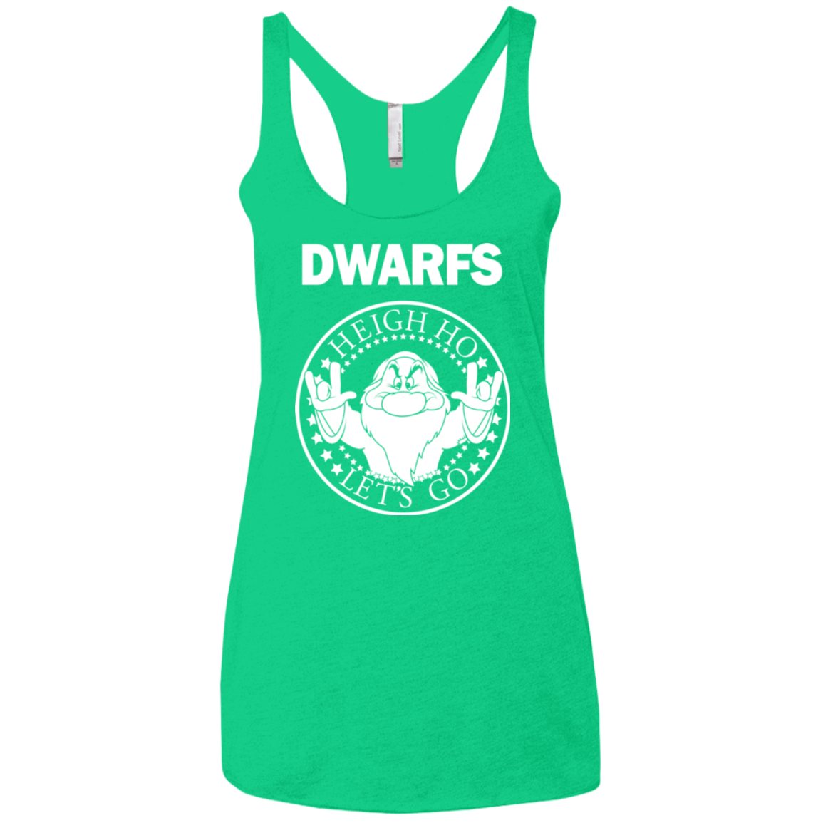 T-Shirts Envy / X-Small Dwarfs Women's Triblend Racerback Tank