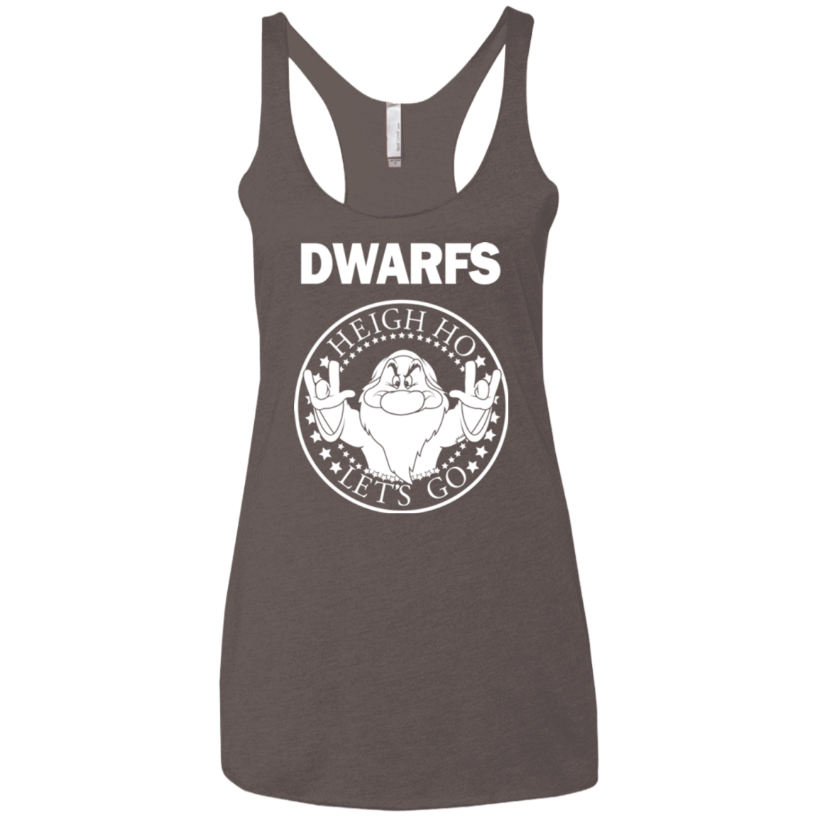 T-Shirts Macchiato / X-Small Dwarfs Women's Triblend Racerback Tank