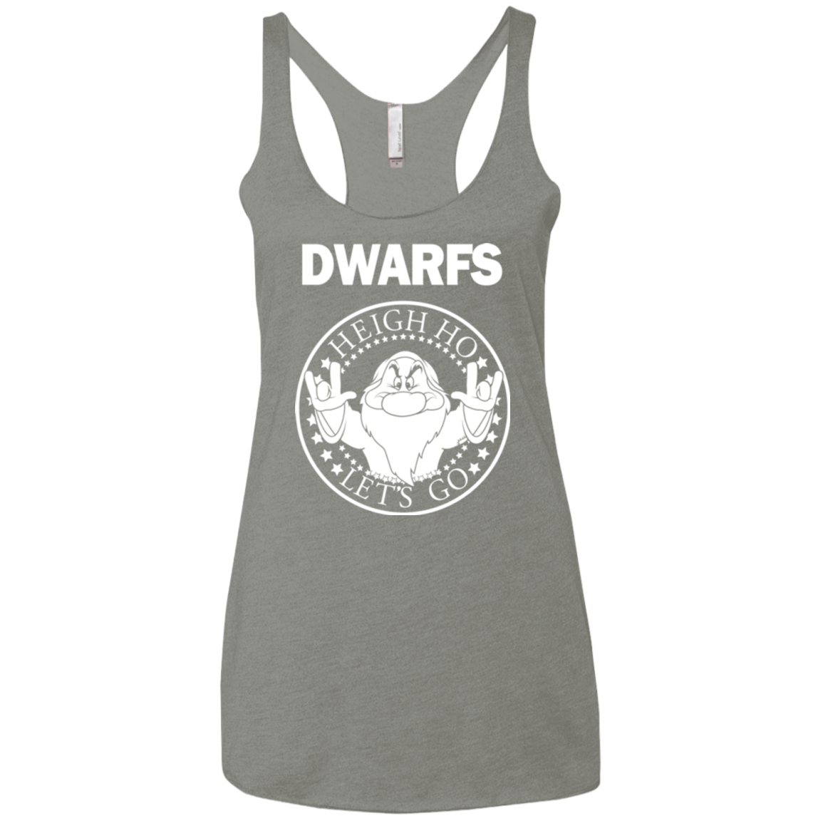 T-Shirts Venetian Grey / X-Small Dwarfs Women's Triblend Racerback Tank