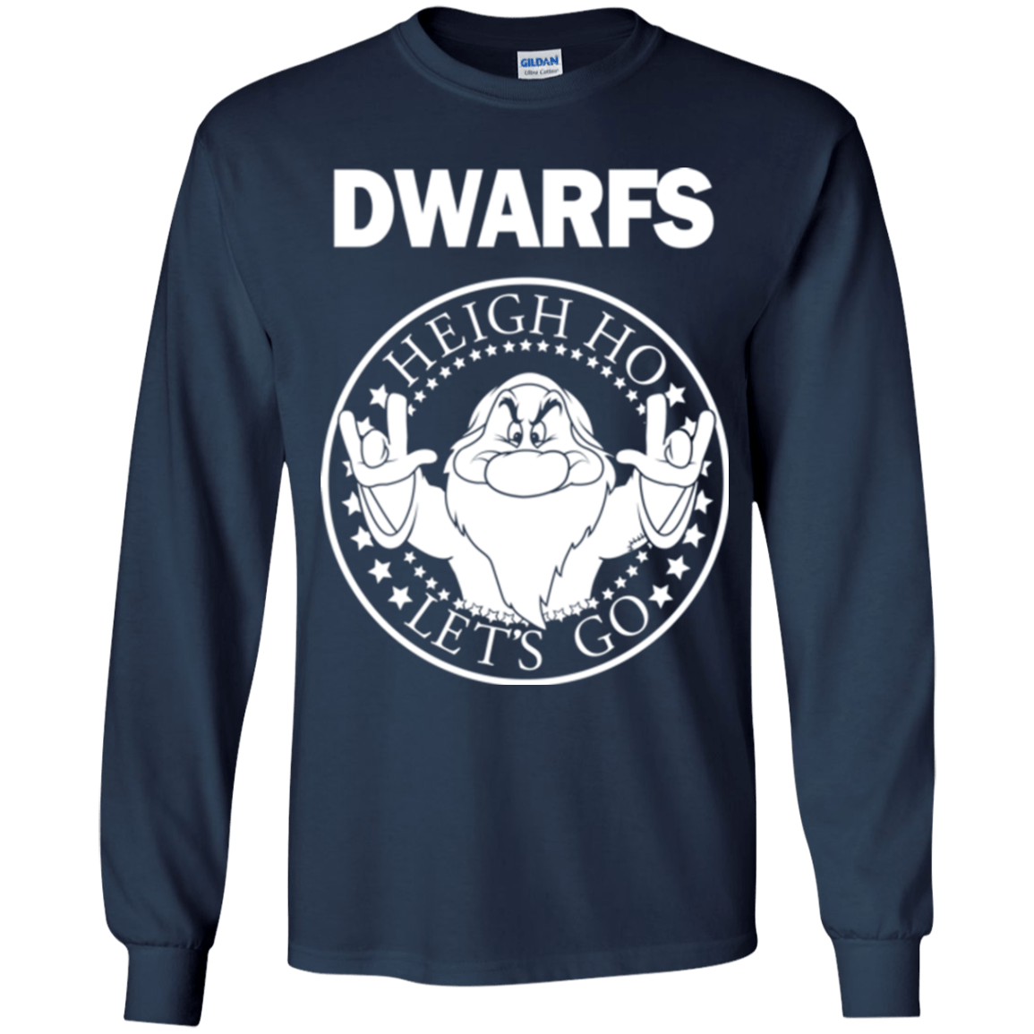T-Shirts Navy / YS Dwarfs Youth Long Sleeve T-Shirt