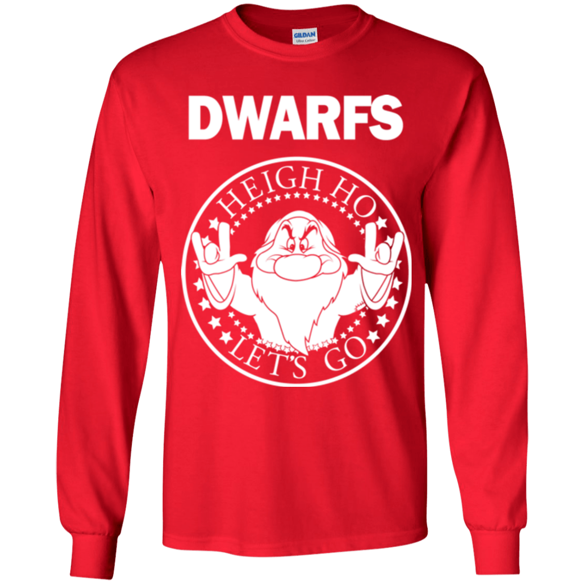 T-Shirts Red / YS Dwarfs Youth Long Sleeve T-Shirt